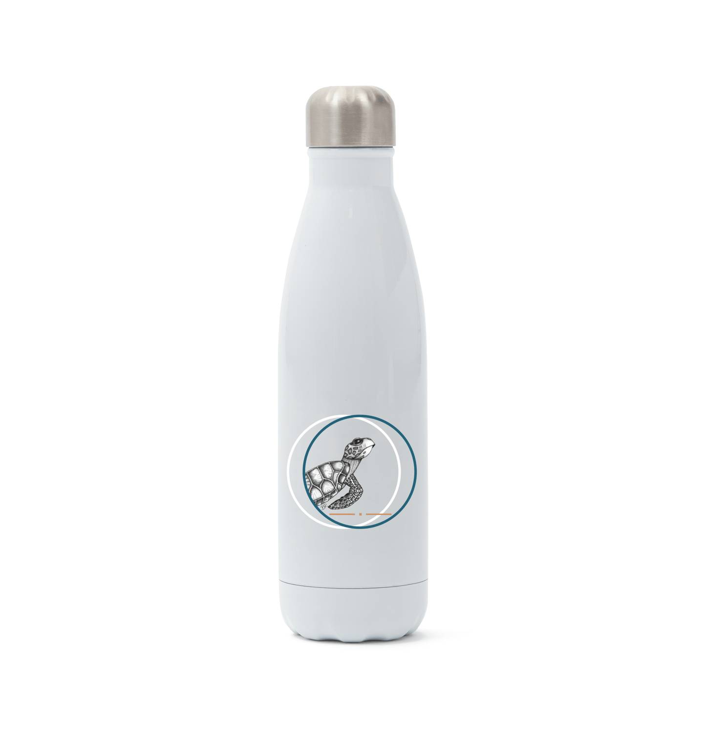 White Water Bottle Front