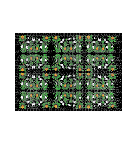 White snowdrop jigsaw