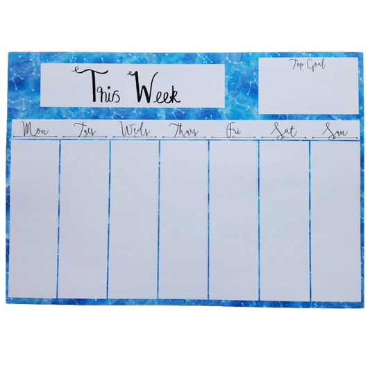 Constellation Weekly A4 planner