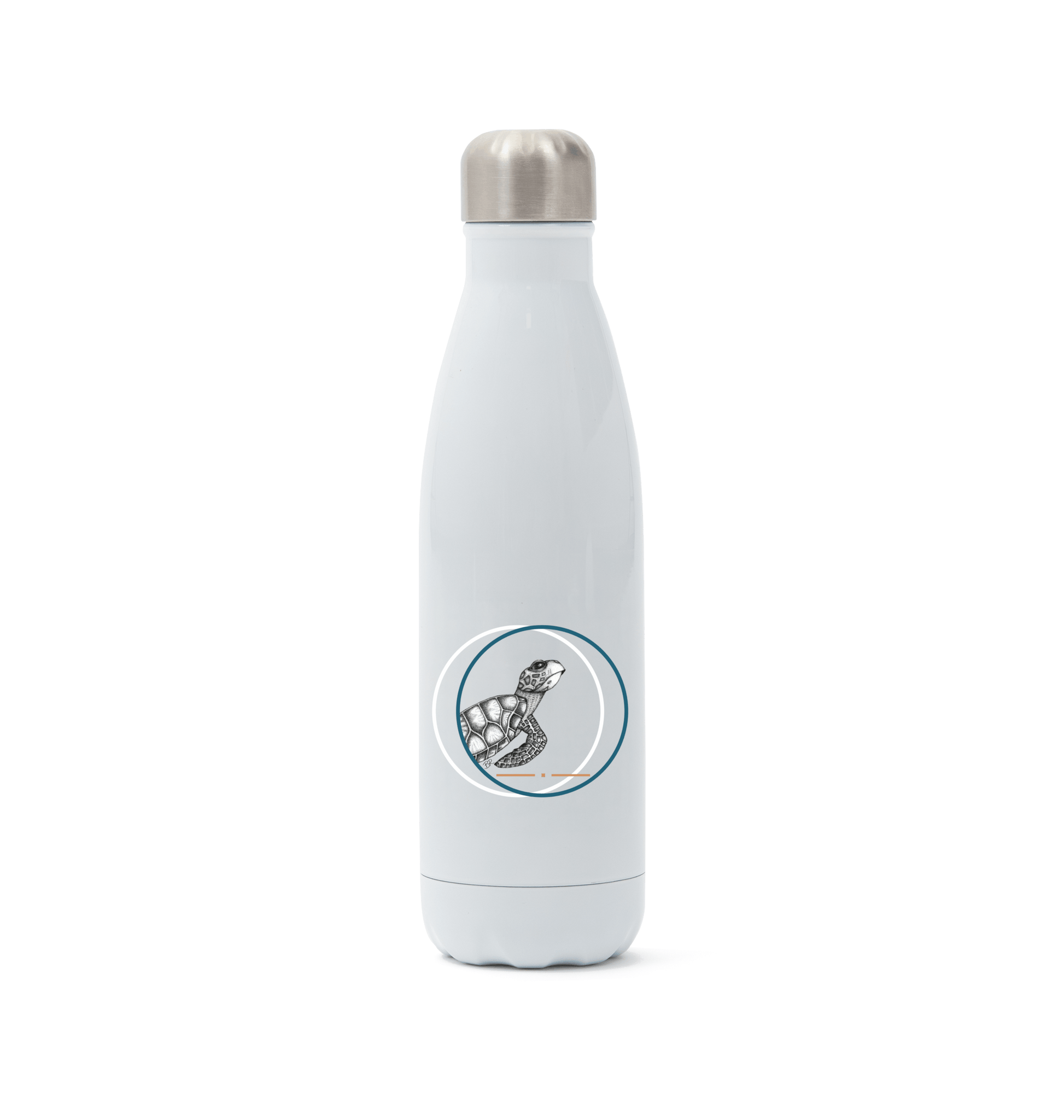 White Water Bottle Front