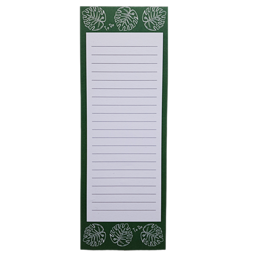 Monstera Leaf List Pad